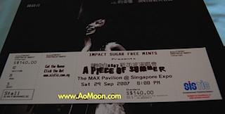 Cheer Chen Concert Spore